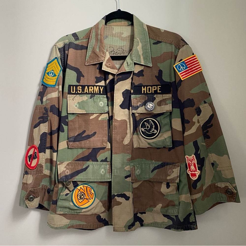 🎉HP🎉Rare Madeworn Military Fatigue Jacket - Picture 2 of 16
